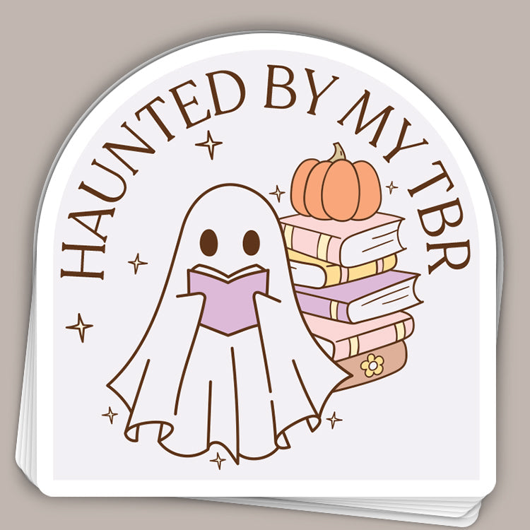 Haunted By My TBR (Decal)