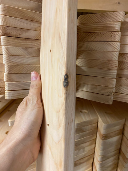 Flawed/Discounted Large Wooden climbing triangle
