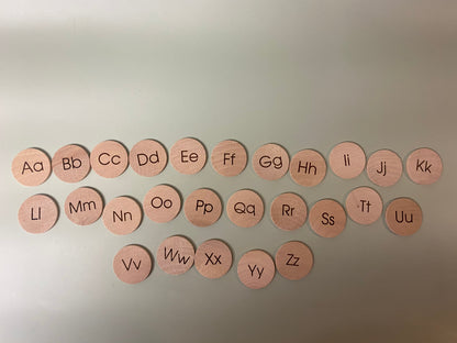 Wooden Number / ABC discs
