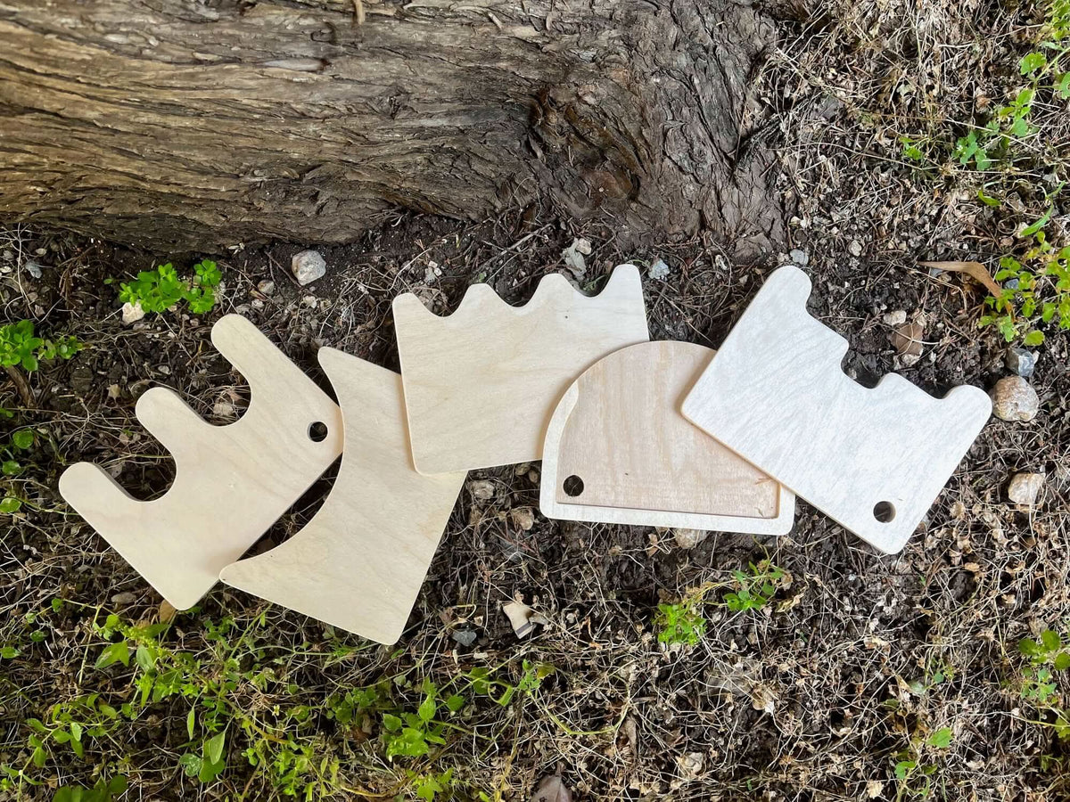 Montessori Wooden Shovel Set: Eco-Friendly Play for Kids