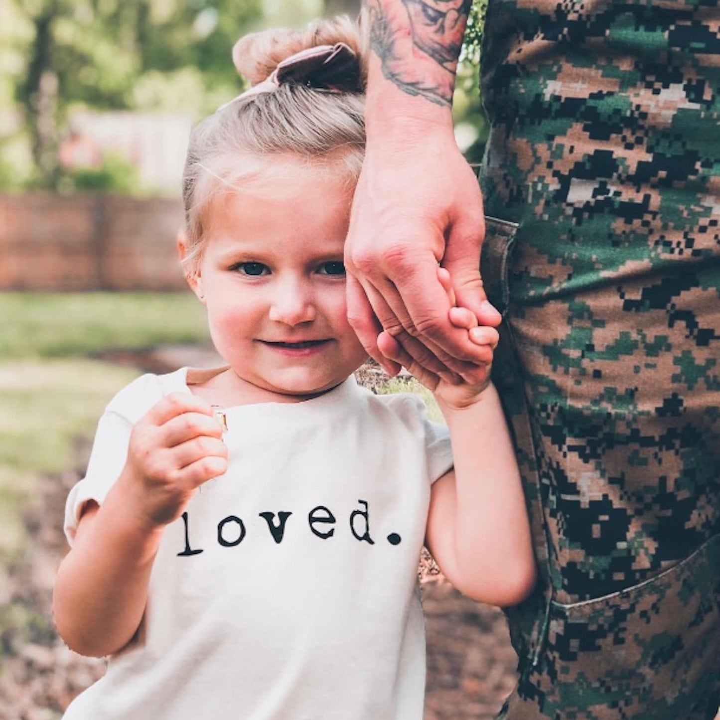 Toddler loved. Organic Cotton Graphic Tee