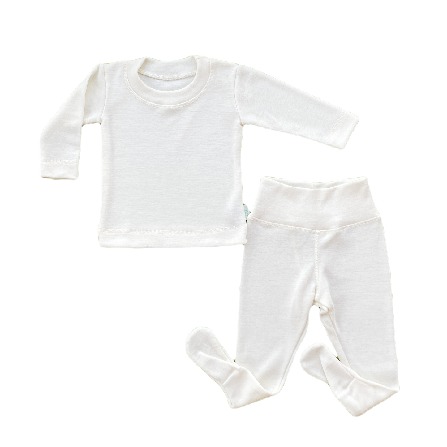Merino Thermal Base-layer Set - off-white snow
