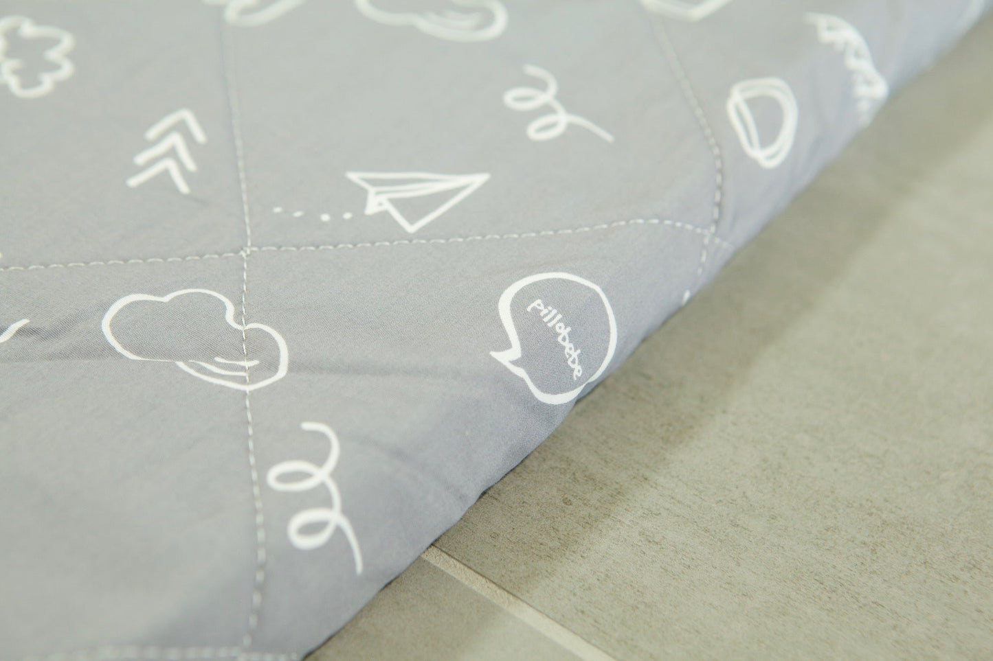 CorkiMat® COMFY - Love Gray Organic
