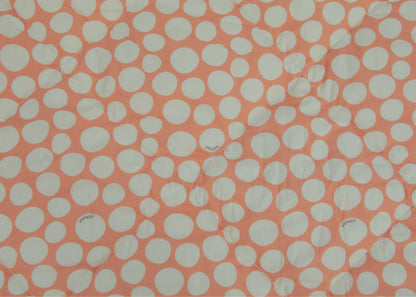 Organic Cotton Play Mat/Quilted Blanket - Safari Dream/Pink Pebbles Reversible