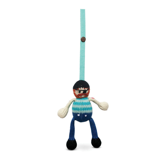 knit stroller toy | jack the sailor