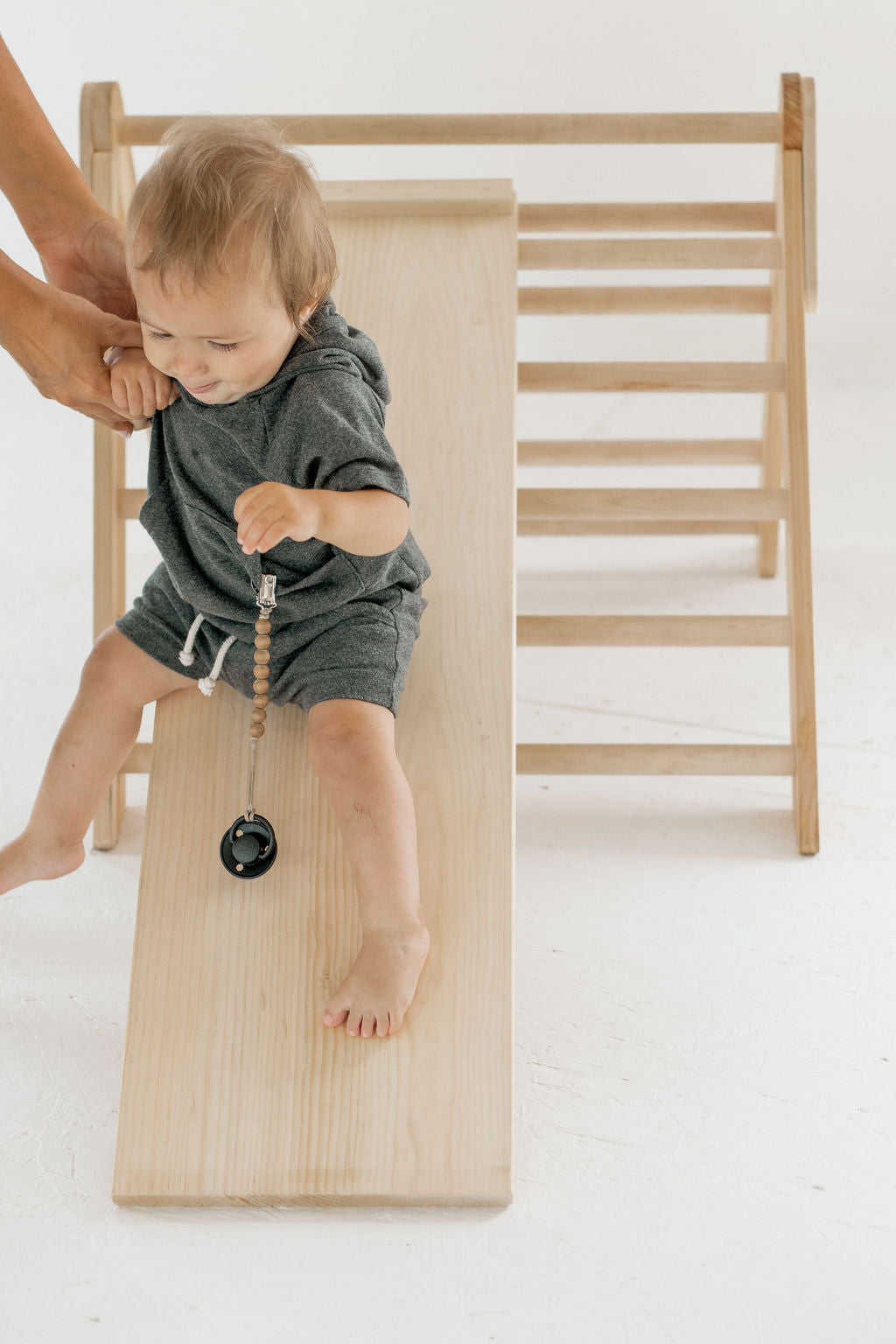 DICOUNTED/FLAWED Small Wooden climbing triangle