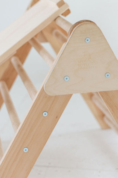 DICOUNTED/FLAWED Small Wooden climbing triangle