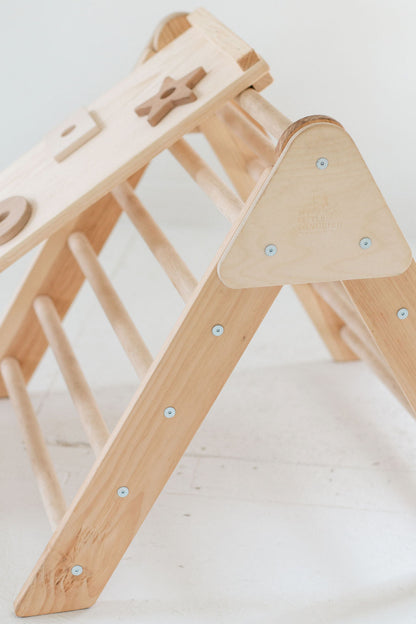 DICOUNTED/FLAWED Small Wooden climbing triangle