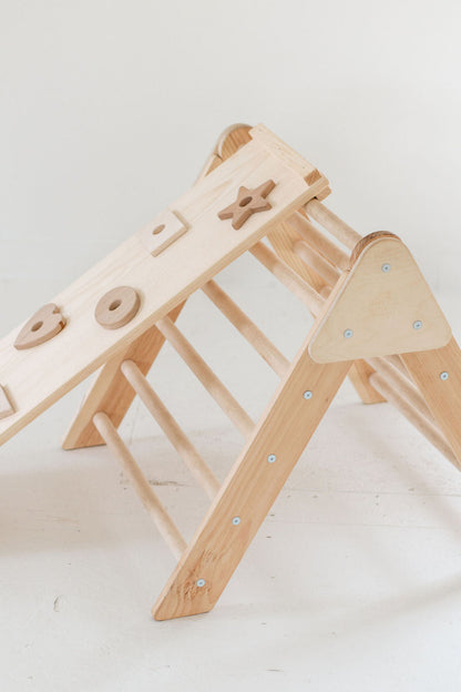 DICOUNTED/FLAWED Small Wooden climbing triangle