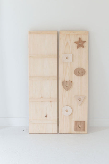 Small Wooden climbing triangle