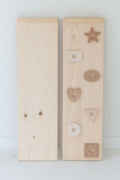 DICOUNTED/FLAWED Small Wooden climbing triangle