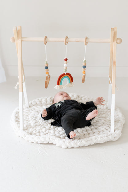 Rainbow Baby Play Gym - Bold