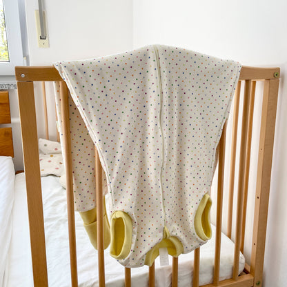 Silk & Merino Sleep Sack - lemon stardust