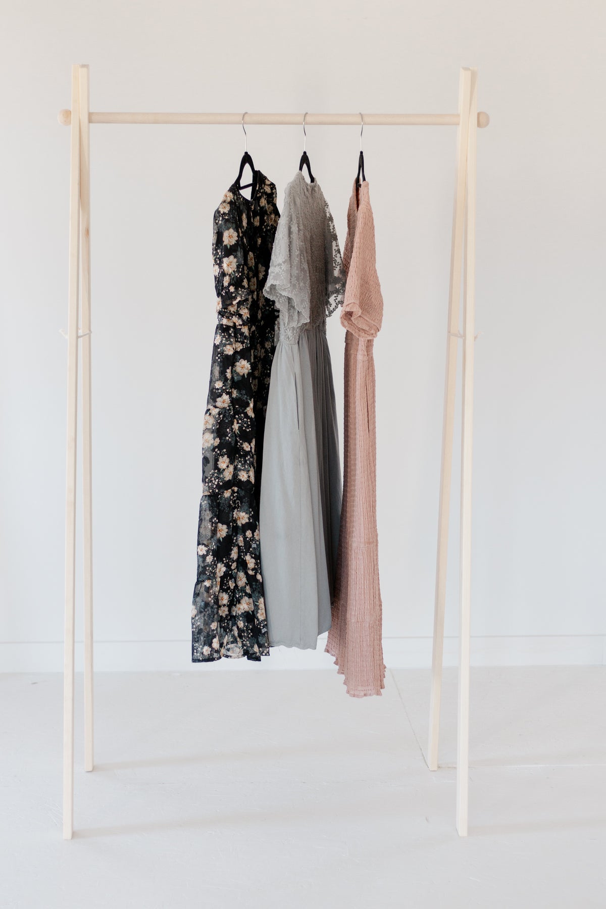 Flawed/discounted Large Wooden Clothing Rack