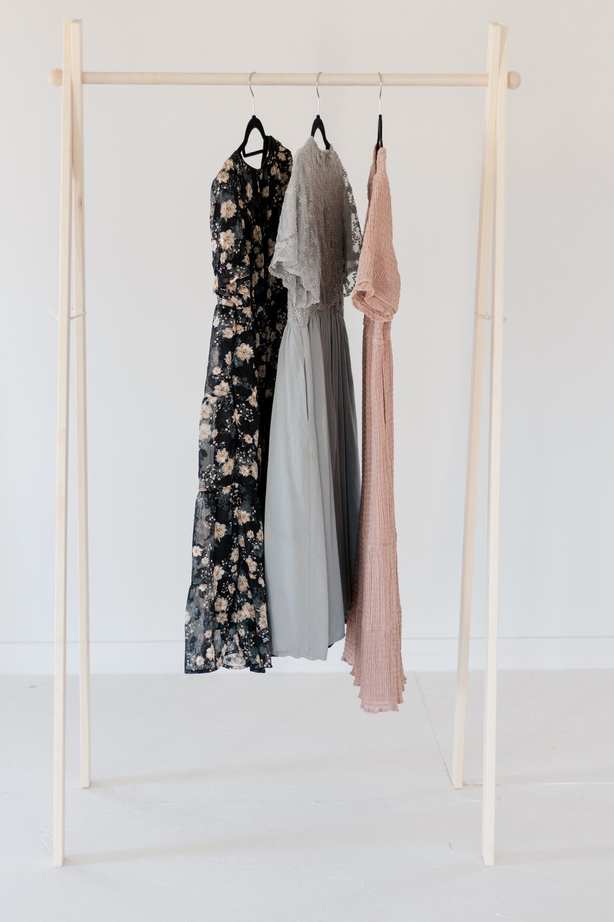 Flawed/discounted Large Wooden Clothing Rack