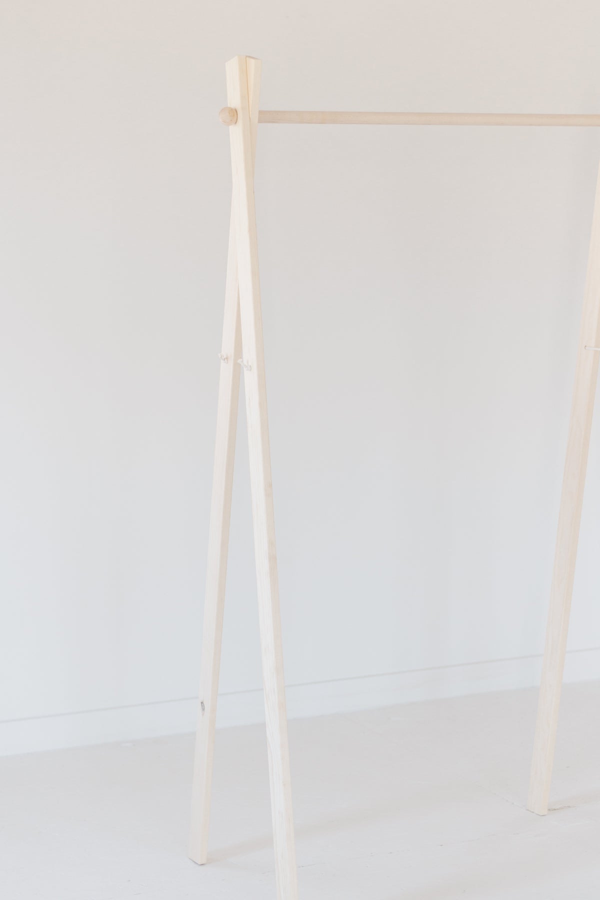 Flawed/discounted Large Wooden Clothing Rack