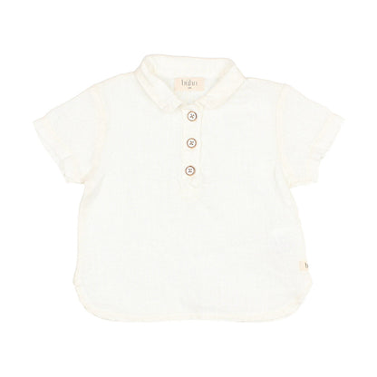 Baby Linen Shirt - Ecru