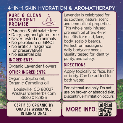 Lavender Oil Calm & Hydrate
