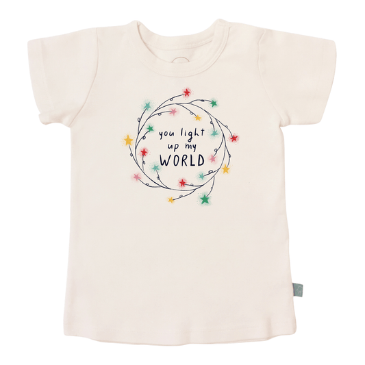 graphic tee | light up my world