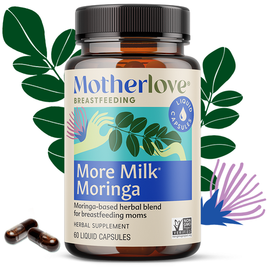 More Milk® Moringa - Liquid Capsules