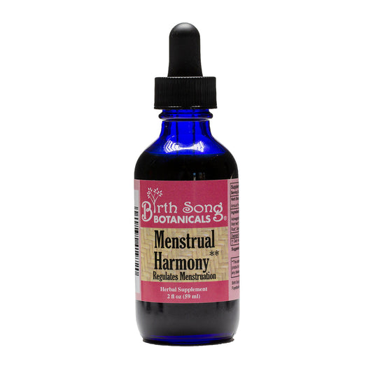 Menstrual Harmony Herbal Supplement To Support a Regular Menstrual Cycle, Hormone Harmony, PMS, Healthy Menstruation and Ovulation* 2 oz.