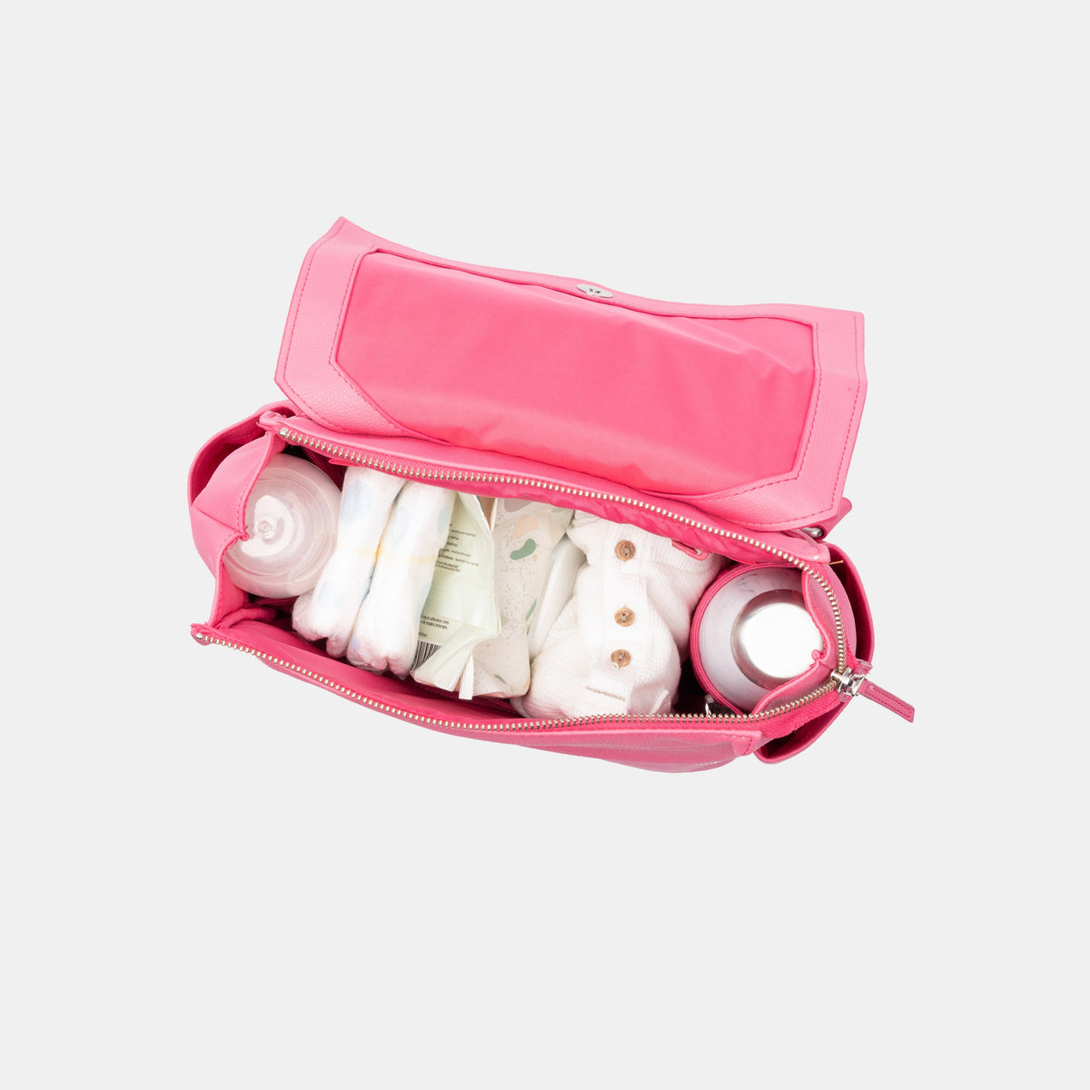 Hot Pink Mini Classic Diaper Bag II