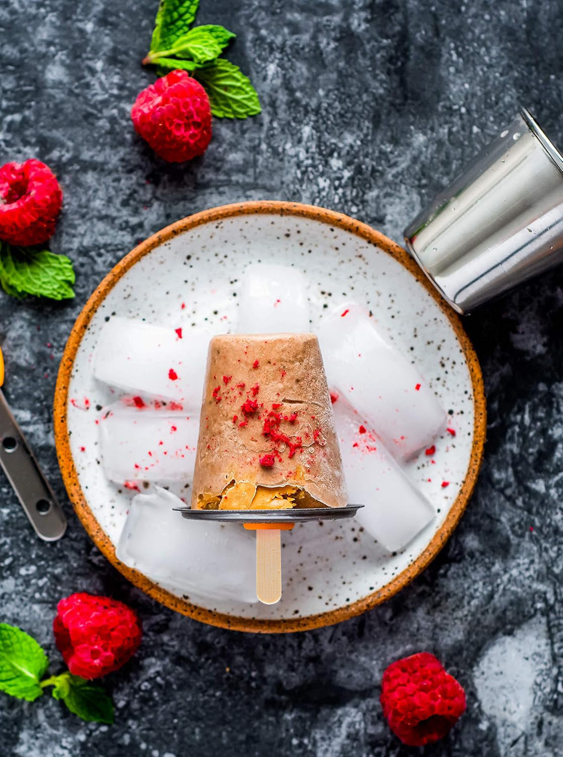 Stainless Steel Popsicle Molds, 6 Mini Rounds with Reusable Stainless Steel Sticks