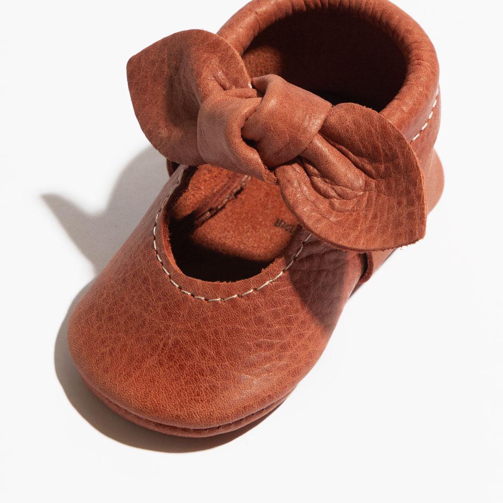 Moab Knotted Bow Baby Shoe