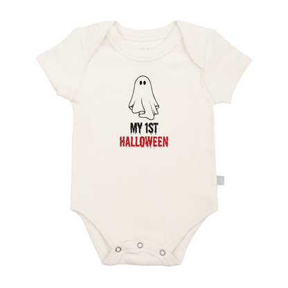 graphic bodysuit | my first halloween ghost