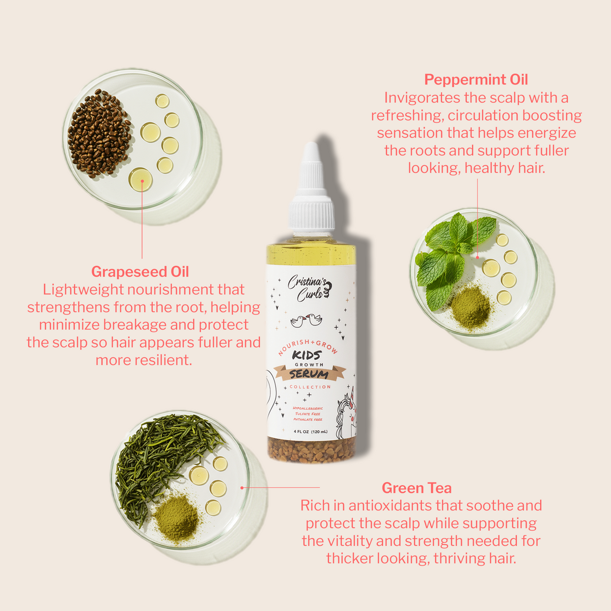 Nourish + Grow Kids Scalp Serum