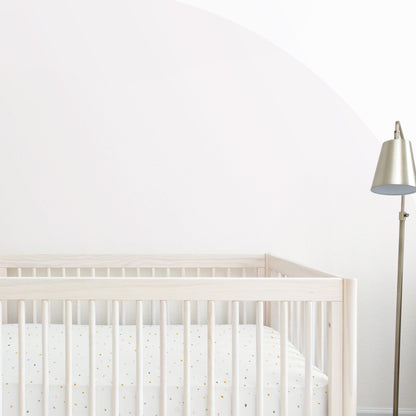 Organic Crib Sheet - Dotty