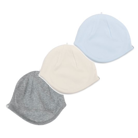 newborn 3pc hat gift set | blue
