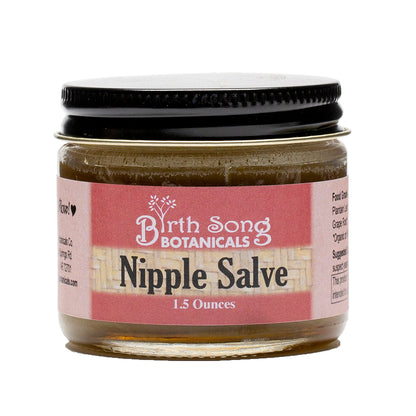 Nipple Salve, Soothing Herbal Nipple Butter for Breastfeeding and Lactation