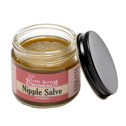 Nipple Salve, Soothing Herbal Nipple Butter for Breastfeeding and Lactation