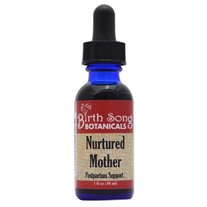 Nurtured Mother Postpartum Support Supplement for Comfort and Mood Support* with Cramp Bark, 1oz.