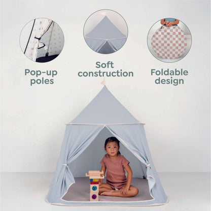 Terrazzo Clay Play Tent