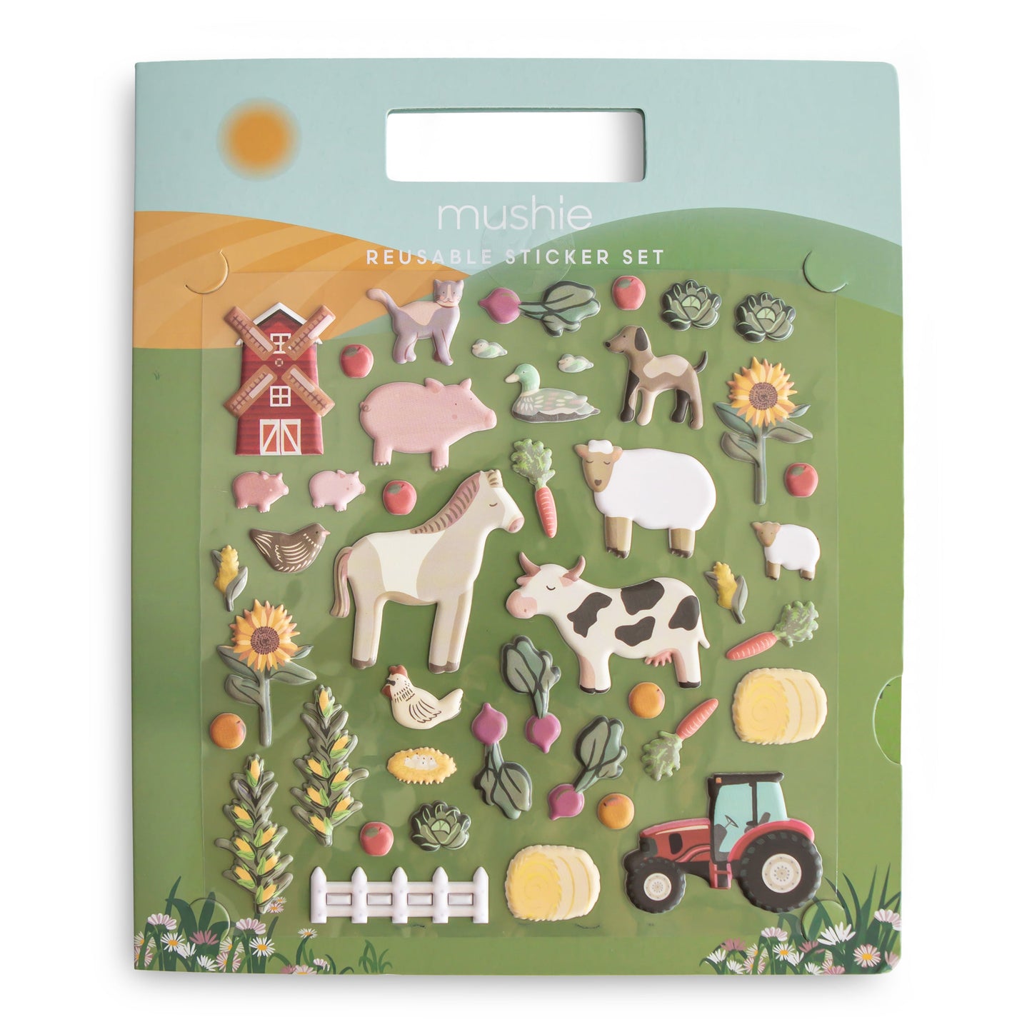 Reusable Farm Sticker Set