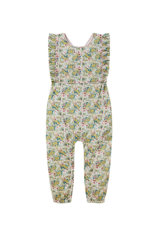 Eliza Playsuit in Water Rose