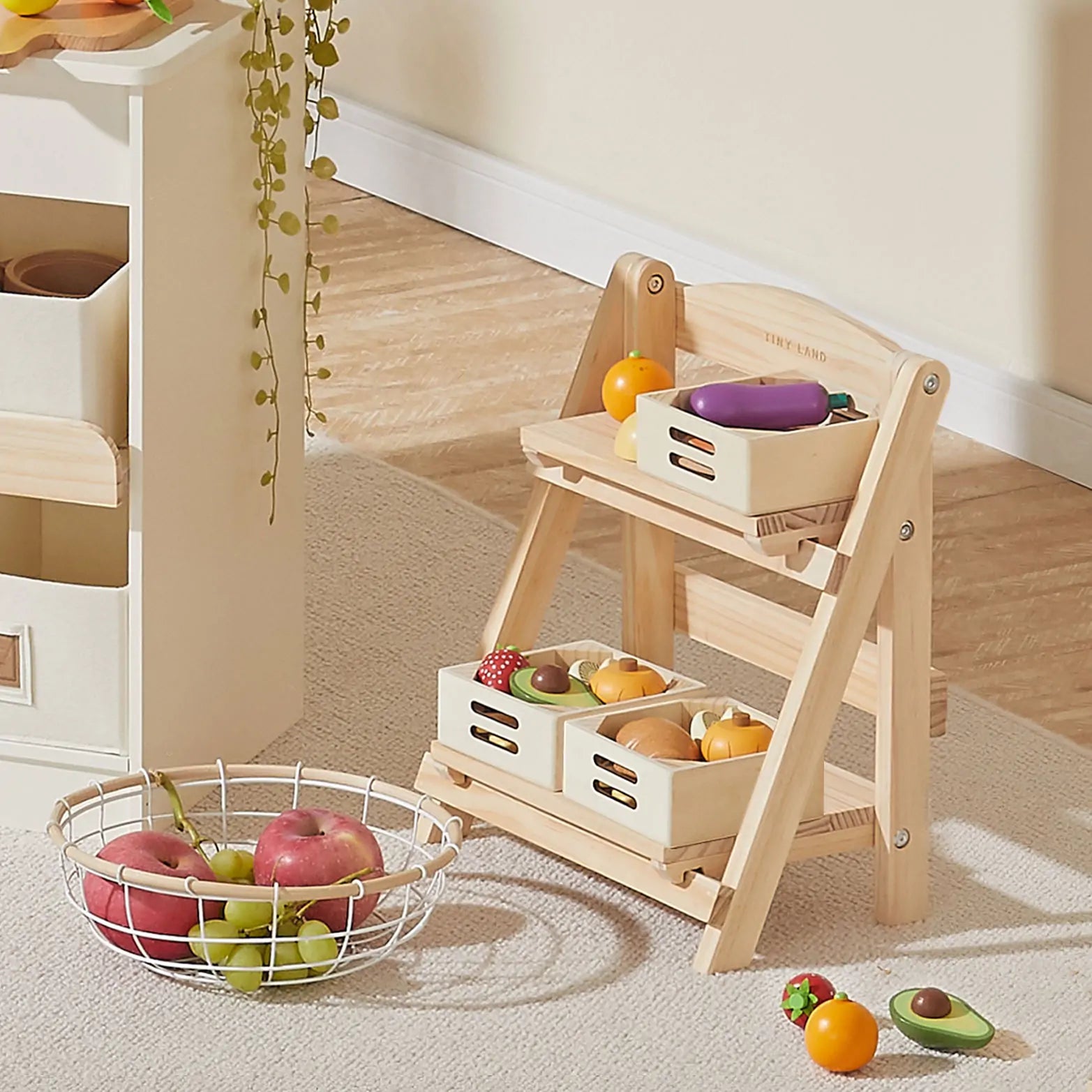 Kinder Rack Tiny Land® Versatile Wooden Rack – Gentle Nursery Shop
