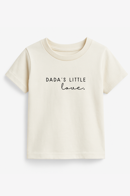 Dada's Little Love - Organic Cotton Kids Graphic Tee