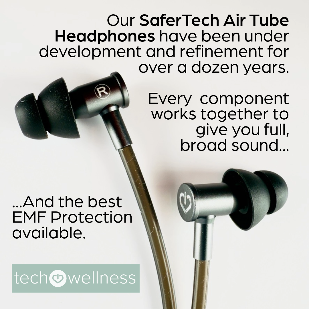 Best Air Tube Headphones for EMF Protection in 2024 • Earbuds with Incredible Sound