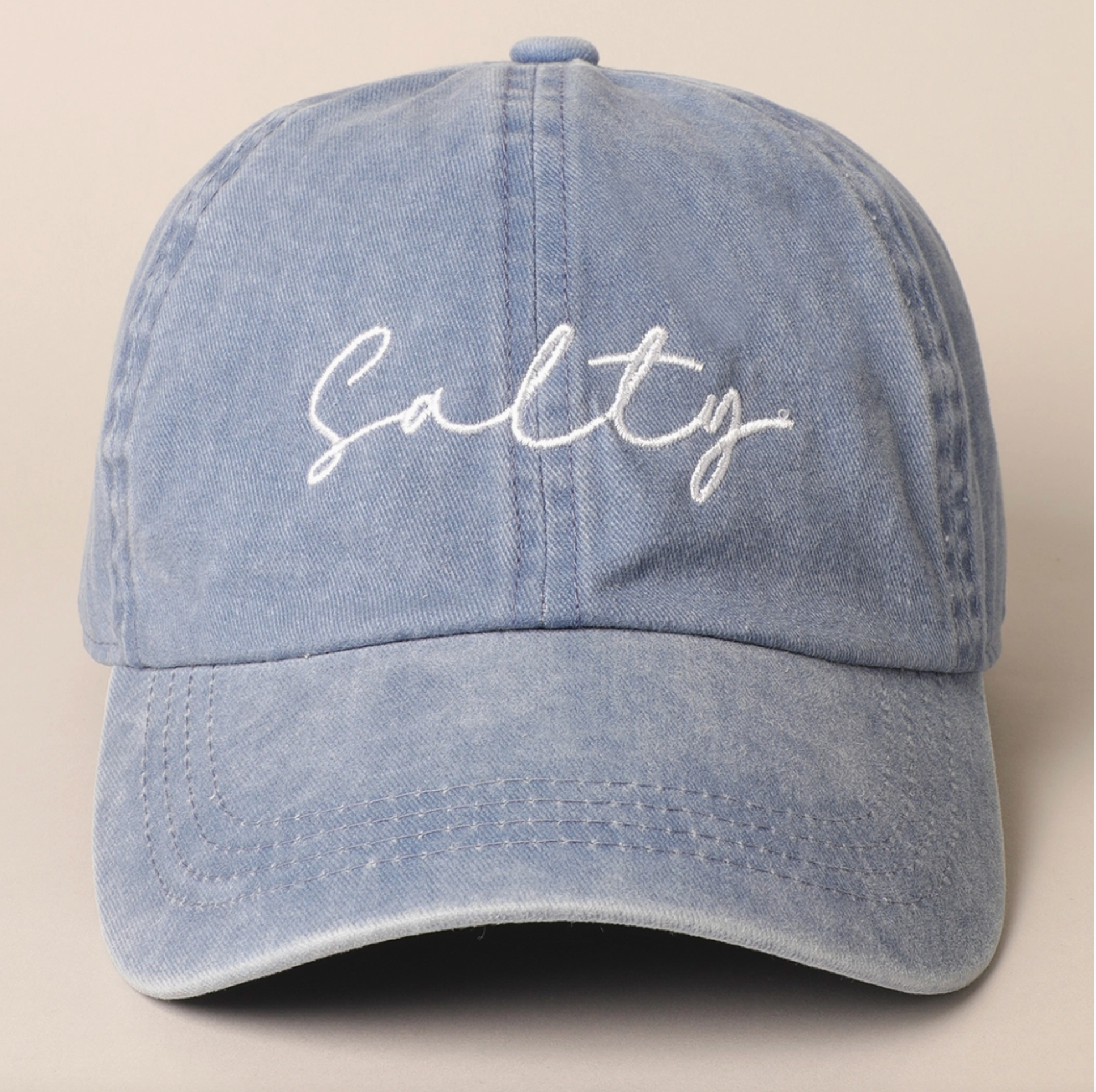 Good Script Hat Salty Script Hat – Gentle Nursery Shop