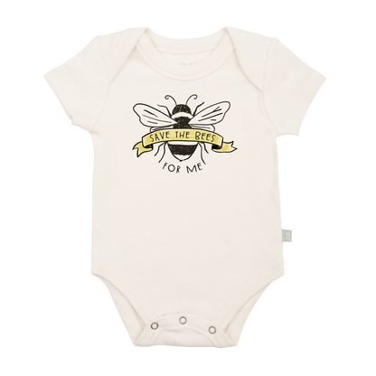 graphic bodysuit | save the bees