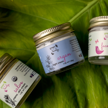 Argan Night Cream - Juniper Berry {glass}