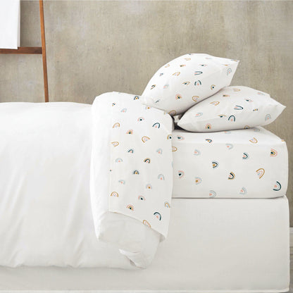 Organic Cotton Sheet Set - Rainbow