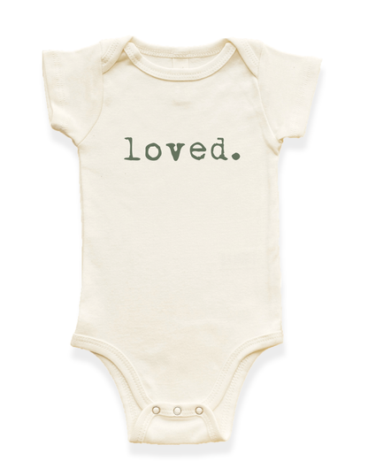Short Sleeve Bodysuit | Loved. | Organic Cotton