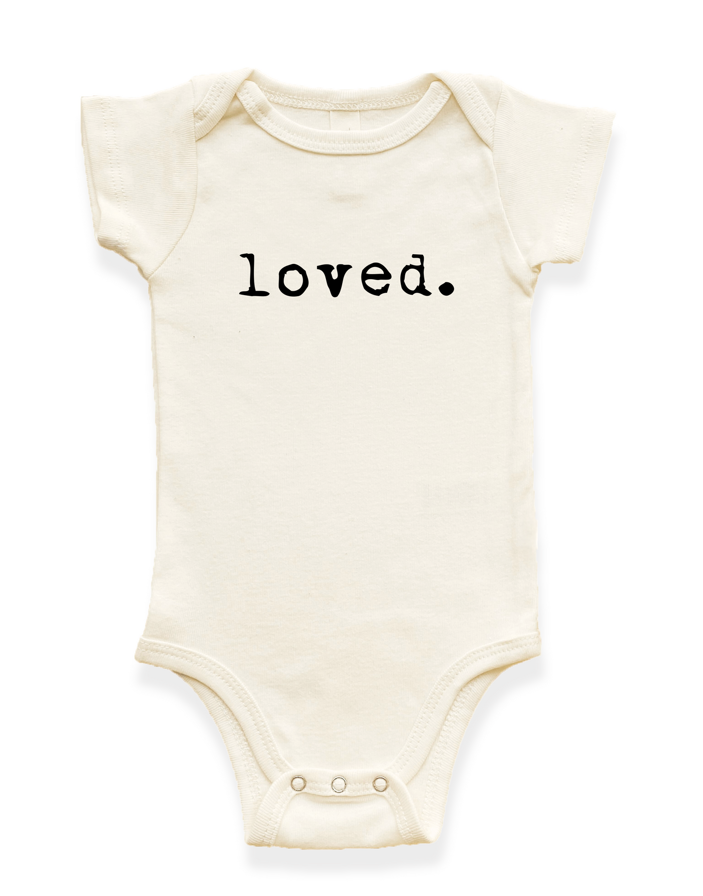 Short Sleeve Bodysuit | Loved. | Organic Cotton