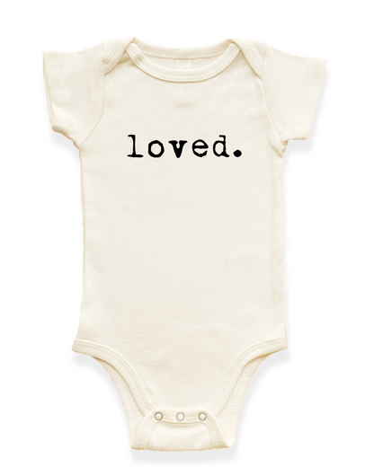Short Sleeve Bodysuit | Loved. | Organic Cotton