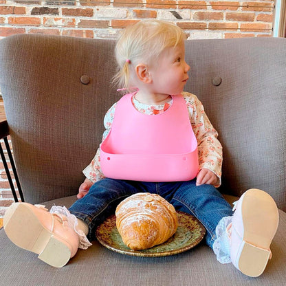 Early Feeding Silicone Bibs Gift Set