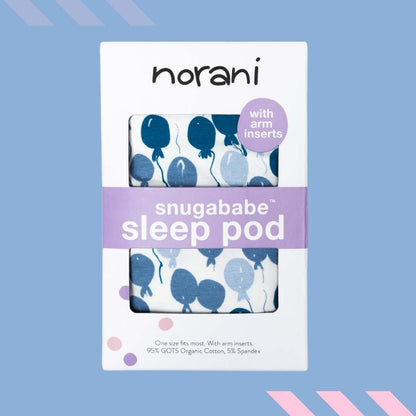 Snugababe Swaddle™ Sleep Pod - Blue Balloons